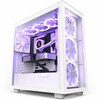 Arvutikorpus NZXT H7 Elite RGB, Midi Tower, valge