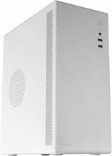 Arvutikorpus Mars Gaming 2ORUMX500W, Mini Tower, mATX, SFX 500W, valge