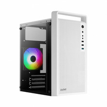 Arvutikorpus Aerocool PGS CS-109-G-WT-v1 FRGB, valge