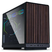 Arvutikorpus Lian Li DAN A3-mATX Wood Edition, Micro-ATX, must