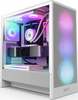 Arvutikorpus NZXT H5 Flow RGB 2024, midi tower, valge