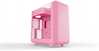 Arvutikorpus Hyte X50, Midi Tower, Tempered Glass, roosa (Strawberry Milk)