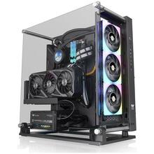 Arvutikorpus Thermaltake Core P3 TG Pro, Midi Tower, must