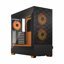 Arvutikorpus Fractal Design Pop Air RGB, ATX, mATX, Mini ITX, oranž