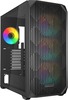 Arvutikorpus Sharkoon AK3 RGB, Tower, ATX, must, karastatud klaas