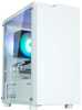 Arvutikorpus Zalman T4 Plus, Mini Tower, 120mm ARGB ventilaator, valge