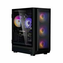 Arvutikorpus Zalman i6, must, RGB ventilaator x4 T/G