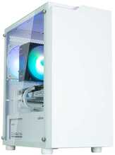Arvutikorpus Zalman T4 Plus, Mini Tower, 120mm ARGB ventilaator, valge