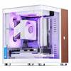 Arvutikorpus Jonsbo TK-0, Mini-Tower, Mini-ITX, Tempered Glass, valge