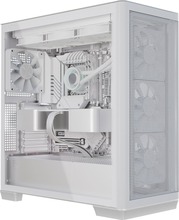Arvutikorpus Apnx C1-R-WT-v3, Tower, valge