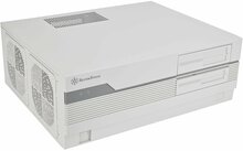 Arvutikorpus SilverStone SST-FLP01W, HTPC, kreemjas