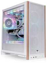 Arvutikorpus Thermaltake S370 WS, Midi Tower, Snow White, tempered glass
