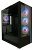 Arvutikorpus LC-Power Gaming 808B Skylla X, must, läbipaistev
