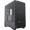 Arvutikorpus Montech AIR 903, Midi Tower, must, klaasiga