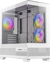Arvutikorpus Antec CX500M ARGB, Mini Tower, valge