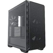 Arvutikorpus Montech AIR 903, Midi Tower, must, klaasiga
