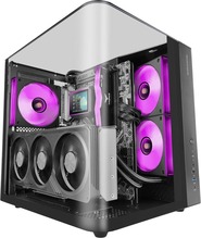 Arvutikorpus Tacens Mars Gaming MC-INFINIOLITE, ATX, Midi Tower, must