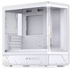Arvutikorpus Jonsbo D200, Midi Tower, mATX, Tempered Glass, valge