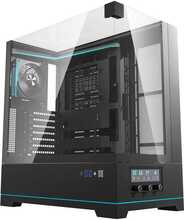 Arvutikorpus Darkflash DY450 PRO, ventilaatoriga, must