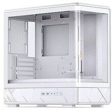 Arvutikorpus Jonsbo D200, Midi Tower, mATX, Tempered Glass, valge