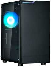 Arvutikorpus Zalman T4 Plus, Mini Tower, 120mm ARGB ventilaator, must