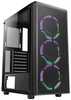 Arvutikorpus Azza Prime 360, ATX, 3xARGB ventilaatoriga, must