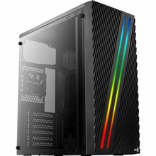 Arvutikorpus Aerocool Streak TG RGB, ATX, must