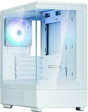 Arvutikorpus Zalman P10, MicroATX Mini Tower, valge
