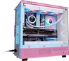 Arvutikorpus Thermaltake View 270 Plus TG ARGB, Midi Tower, roosa, Tempered Glass x 2