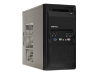 Arvutikorpus Chieftec Libra LT-01B, Mini Tower, must, ilma toiteplokita