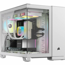Arvutikorpus Corsair 2500X, Micro-ATX, valge