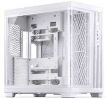 Arvutikorpus Jonsbo TK-4, Midi Tower, ATX, Tempered Glass, valge
