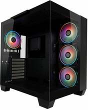 Arvutikorpus LC-Power 809B Dark Storm, Midi Tower, must