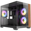 Arvutikorpus Antec CX600M Wood, Mini Tower, Micro-ATX, must