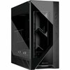 Arvutikorpus Silverstone ALTA F2, Big Tower, Tempered Glass, must