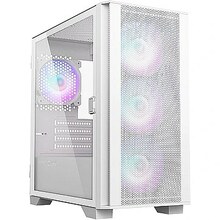 Arvutikorpus Montech Air 100 ARGB, Micro-ATX, valge