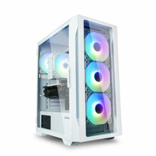Arvutikorpus Zalman I3 Neo TG, Mid Tower, valge, RGB fan x4