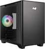 Arvutikorpus In Win A3 Mini-Tower Tempered Glass, must, IW-CS-A3BLK-1AM120S