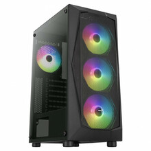 Arvutikorpus AeroCool FALCON-A-BK-V1, must