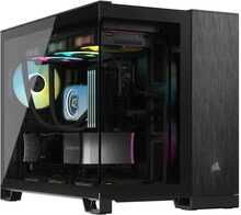 Arvutikorpus Corsair 2500X, Midi Tower, must