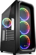 Arvutikorpus Sharkoon TK5M RGB, must