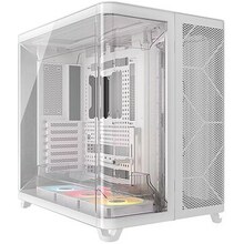Arvutikorpus Corsair Air 5400 RS-R ARGB, Midi Tower, Tempered Glass, valge