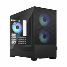 Arvutikorpus Fractal Design Pop Mini Air RGB, mATX, Mini ITX, must