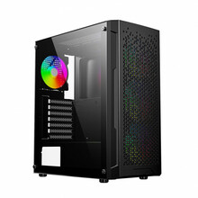Arvutikorpus Gembird Fornax 400X, Midi Tower, must