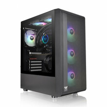 Arvutikorpus Thermaltake S200 TG ARGB, Midi Tower, must