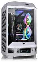 Arvutikorpus Thermaltake The Tower 300, Limestone, Micro Tower, karastatud klaas, hall