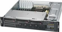 Serverikorpus Supermicro SuperChassis 825MBTQC-R802LPB, 2U, 800 W, must