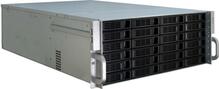 Serverikorpus Inter-Tech IPC 4U-4424, Rack, 4U, must/hõbe