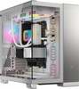 Arvutikorpus Corsair 6500X, Midi Tower, valge/hall, Tempered Glass