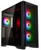 Arvutikorpus Gsi SmartAssembly ARGB Mesh, Mid Tower, E-ATX, must, 850W Gold toiteplokk